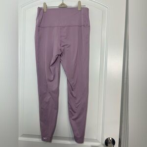 SET ACTIVE High Rise Luxform Leggings Lilac Purple Women's Size XL athleisure